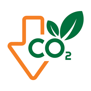 Decrease CO2 icon