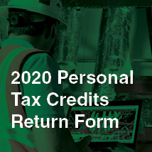 2020 Personal Tax Credits Form Button